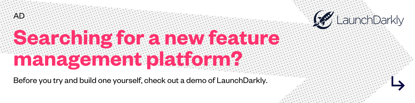 LaunchDarkly advert